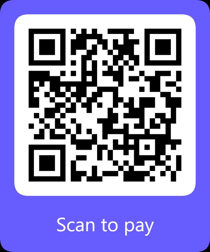 QR code to purchase the $25 general admission ticket